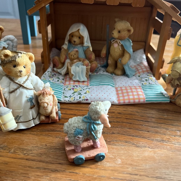 Cherished Teddybear nativity set